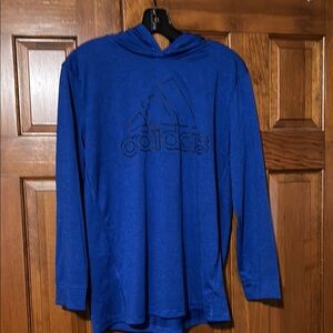 Adidas Blue Hoodie